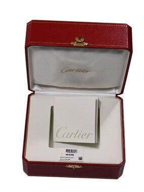 Cartier Pasha Watch Box in Red Leather